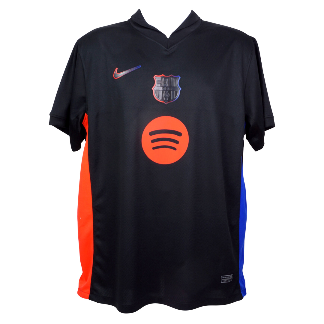 Lamine Yamal Signed FC Barcelona Away Soccer Jersey #19 with Beckett COA